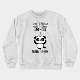 Cute Pandicorn - Funny Panda Unicorn Gifts Shirts Crewneck Sweatshirt